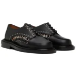 UNITYPUREMAX™ Black Round Toe Metal Buckle Strap Loafers for Men | Retro Luxury Casual Slip-On Shoes 1