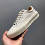 UNITYPUREMAX™ Men’s Korean Style Thick Sole Leather Sneakers – Trendy White Casual Shoes 4