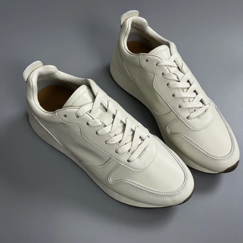 UNITYPUREMAX™ Nordic Leather Vulcanized Sneakers – Men’s Breathable Lace-Up Casual Shoes 3