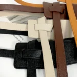 UNITYPUREMAX™ Designer Knot Wrap Belt – Soft PU Leather Long Waist Tie Belt for Women Dresses & Coats 6