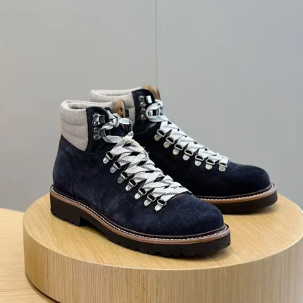 UNITYPUREMAX™ Suede Lace-Up Casual Hiking Boots for Men 1