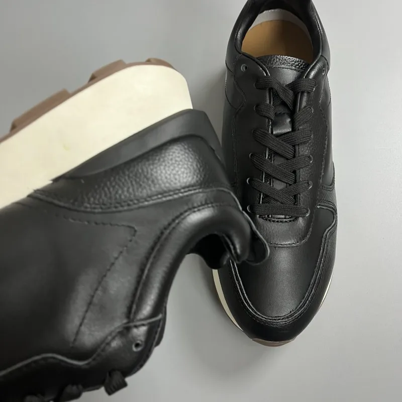 UNITYPUREMAX™ Nordic Leather Vulcanized Sneakers – Men’s Breathable Lace-Up Casual Shoes 9