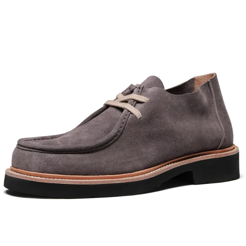 UNITYPUREMAX™ Retro Cow Suede Leather Kangaroo Shoes Best Leather Boots for Men Desert Boots