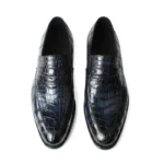 UNITYPUREMAX™ Crocodile Genuine Leather Loafers for Men - Luxury Hand-Stitched Slip-On Dress Shoes 5
