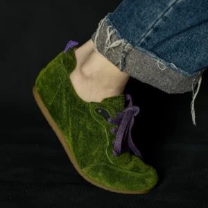 UNITYPUREMAX™ Cow Suede Leather Shoes – Mary Jane Platform Wedge Flats 7