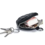 UNITYPUREMAX™ Diamond Stitch Real Leather Coin Purse – Mini Zipper Wallet & Key Organizer 4