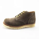 UNITYPUREMAX™ Handmade Vintage Top-Grain Leather High-Top Shoes – Chunky Sole Casual Work Sneakers for Men 4
