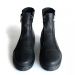 UNITYPUREMAX™ Double Zipper Leather Chelsea Boots – Handmade Platform Retro Ankle Boots for Men 2