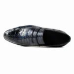 UNITYPUREMAX™ Crocodile Genuine Leather Loafers for Men - Luxury Hand-Stitched Slip-On Dress Shoes 3
