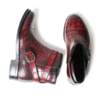 UNITYPUREMAX™ Crocodile Leather Chelsea Boots for Men – Handmade Genuine Leather Ankle Boots 6