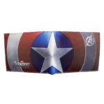 UNITYPUREMAX™ Captain America Wallet – Comic Style PU Short Purse with Coin Pocket 2