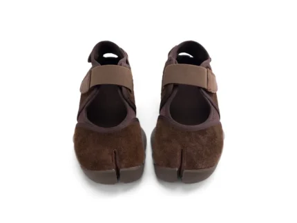 UNITYPUREMAX™ Split-Toe Tabi Mary Jane Leather Flats – Detachable Buckle Casual Shoes for Women 5