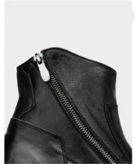 UNITYPUREMAX™ Handmade Leather Chelsea Boots – Thick Sole High-Top Zipper Ankle Boots 27