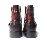 UNITYPUREMAX™ Crocodile Leather Chelsea Boots for Men – Handmade Genuine Leather Ankle Boots 4
