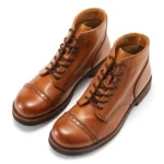 UNITYPUREMAX™ Precision Stitch Vegetable-Tanned Leather Riding Boots – Handmade Retro Ankle Boots for Men 6