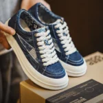 UNITYPUREMAX™ Men Tie Dye Canvas Skate Shoes – Vintage Boro Style Thick Sole Platform Sneakers 2