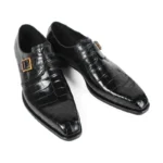 UNITYPUREMAX™ Crocodile Leather Handmade Men Dress Shoes – Genuine Leather Casual Business Shoes 4