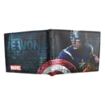UNITYPUREMAX™ Captain America Wallet – Comic Style PU Short Purse with Coin Pocket 5