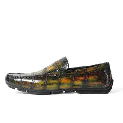UNITYPUREMAX™ Crocodile Leather Derby Shoes for Men – Genuine Leather Casual Business Shoes 2
