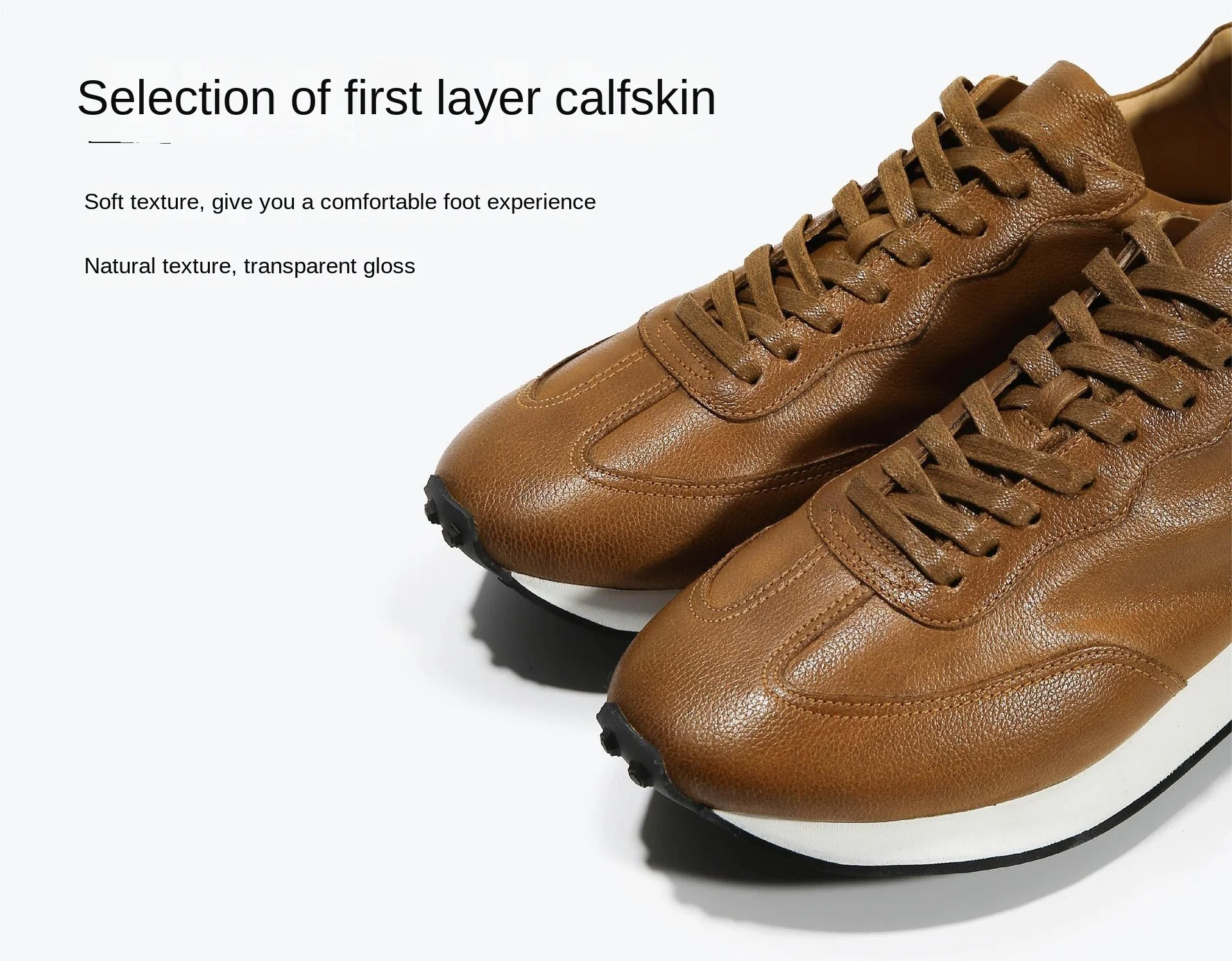 UNITYPUREMAX™ Cowhide Suede Thick Sole Sneakers – Retro “Forrest Gump” Leather Casual Shoes for Men 11Top Leather Shoe Trends 2026