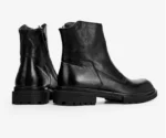 UNITYPUREMAX™ Handmade Leather Chelsea Boots – Thick Sole High-Top Zipper Ankle Boots 31