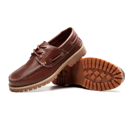 UNITYPUREMAX™ Cowhide Outdoor Sneakers – Vintage Deck Style Leather Casual Shoes for Daily Comfort 2