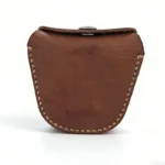 Hand-Sewn Crazy Horse Leather Belt Pouch | Coin Change Storage Box | UNITYPUREMAX™ 4