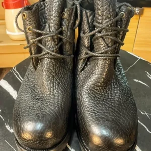 UNITYPUREMAX™ Handmade Retro Style Men's Cowhide Ankle Boots 2