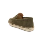 UNITYPUREMAX™ Cow Suede Jute Espadrilles – Slip-On Breathable Casual Loafers 10
