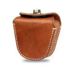 Genuine Crazy Horse Leather Slingshot Ammo Pouch | Brass Snap Belt Pouch for Hunters | UNITYPUREMAX™ 1