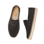 UNITYPUREMAX™ Cow Suede Jute Espadrilles – Slip-On Breathable Casual Loafers 6