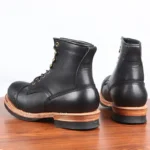 Men's Handmade Goodyear Welt Paratrooper Work Boots | Brogue Cap Toe Genuine Leather | UNITYPUREMAX™ 3