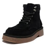 Men's Kangaroo-Style Desert Boots | Genuine Leather Height Increasing Lace-Up Boots | UNITYPUREMAX™ 3