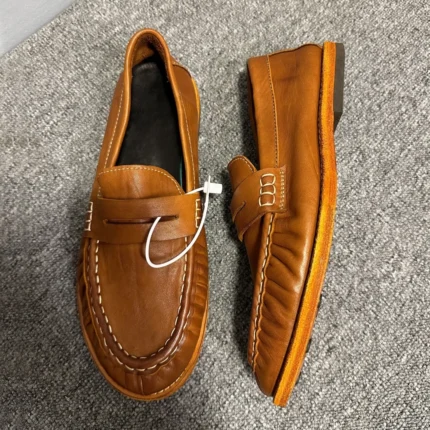 UNITYPUREMAX™ Men's Horsehide Driving Loafers with Wrinkles for Men - Genuine Leather Vintage Shoes 2