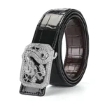 UNITYPUREMAX™ Authentic Double-Sided Crocodile Belly Skin Designer Belt for Men 6