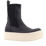 Women's Handmade Platform Chelsea Boots | Chunky Sole Genuine Leather Mid-Calf | UNITYPUREMAX™ 9