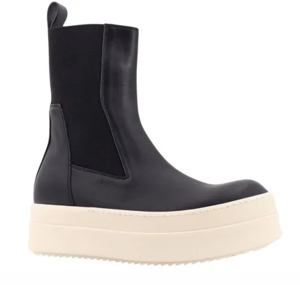 Women's Handmade Platform Chelsea Boots | Chunky Sole Genuine Leather Mid-Calf | UNITYPUREMAX™ 9