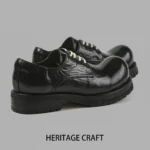 Men's 100% Genuine Horsehide Leather Derby Shoes | Bulbous Toe Chunky Sole | UNITYPUREMAX™ 1