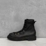 Men's Handmade Genuine Leather Mid-Calf Mountaineering Boots | Western Hiking Motorcycle Boots | UNITYPUREMAX™ 4