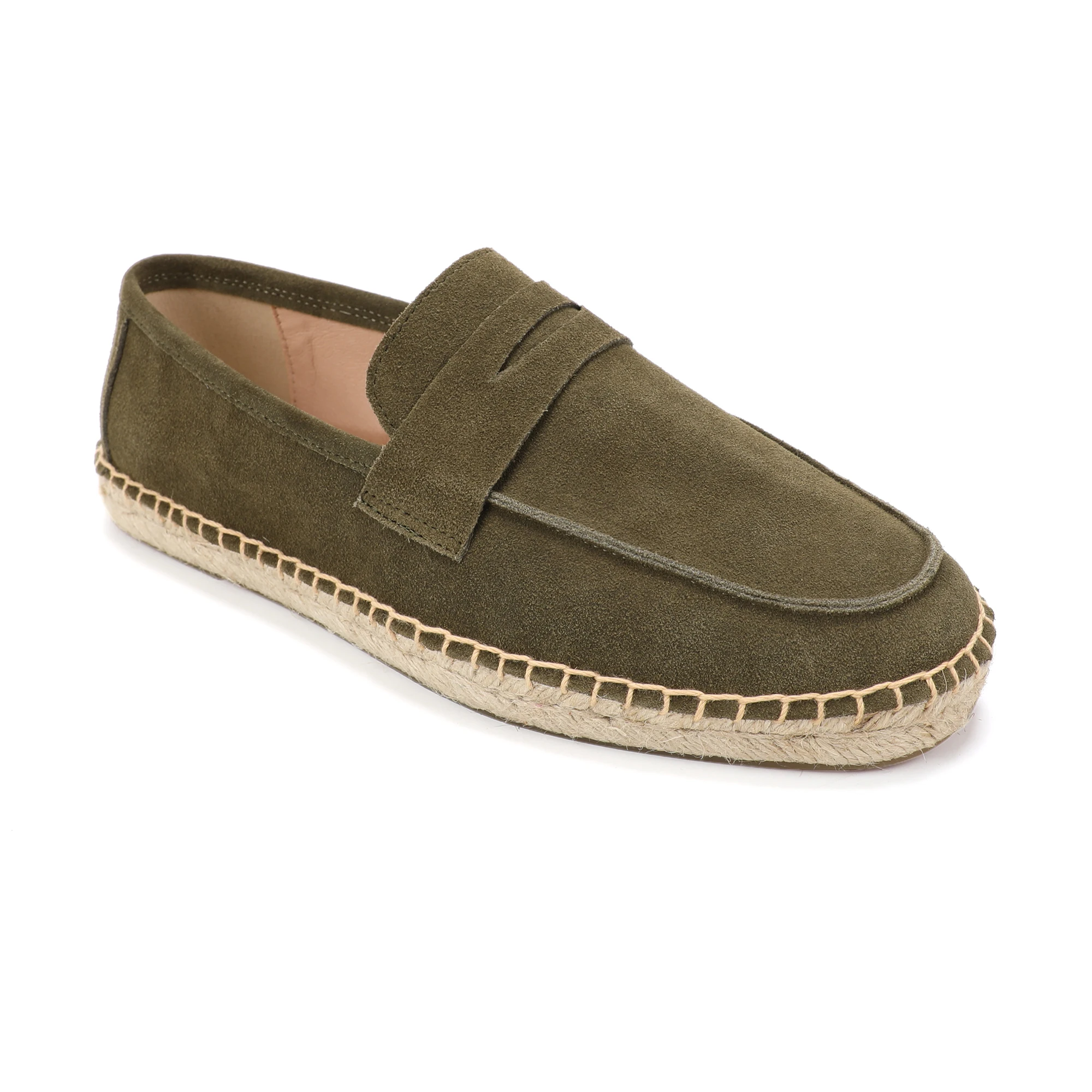 UNITYPUREMAX™ Cow Suede Jute Espadrilles – Slip-On Breathable Casual Loafers 11