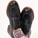 UNITYPUREMAX™ Sports Marking Line Hand-Sewn Goodyear Derby Shoes For Men - Black 4