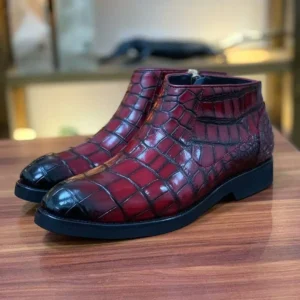 UNITYPUREMAX™ Genuine Crocodile Skin Casual Shoes for Men 1