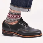 UNITYPUREMAX™ Sports Marking Line Hand-Sewn Goodyear Derby Shoes For Men - Black 1