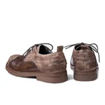 UNITYPUREMAX™ Vintage Thick-Sole Japanese-British Style Leather Oxford Work Shoes for Men 4
