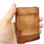 UNITYPUREMAX™ Vintage Handmade Cowhide Leather Wallet | Compact Card Holder & Coin Purse 3