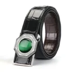 UNITYPUREMAX™ Authentic Double-Sided Crocodile Belly Skin Designer Belt for Men 5