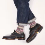 UNITYPUREMAX™ Sports Marking Line Hand-Sewn Goodyear Derby Shoes For Men - Black 2