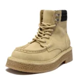 Men's Kangaroo-Style Desert Boots | Genuine Leather Height Increasing Lace-Up Boots | UNITYPUREMAX™ 2