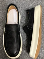 UNITYPUREMAX™ Breathable Hollow Out Cowhide Slip-On Loafers for Men 4