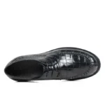 Men's 100% Genuine Crocodile Skin Derby Shoes | Luxury Leather Dress Shoes | UNITYPUREMAX™ 3